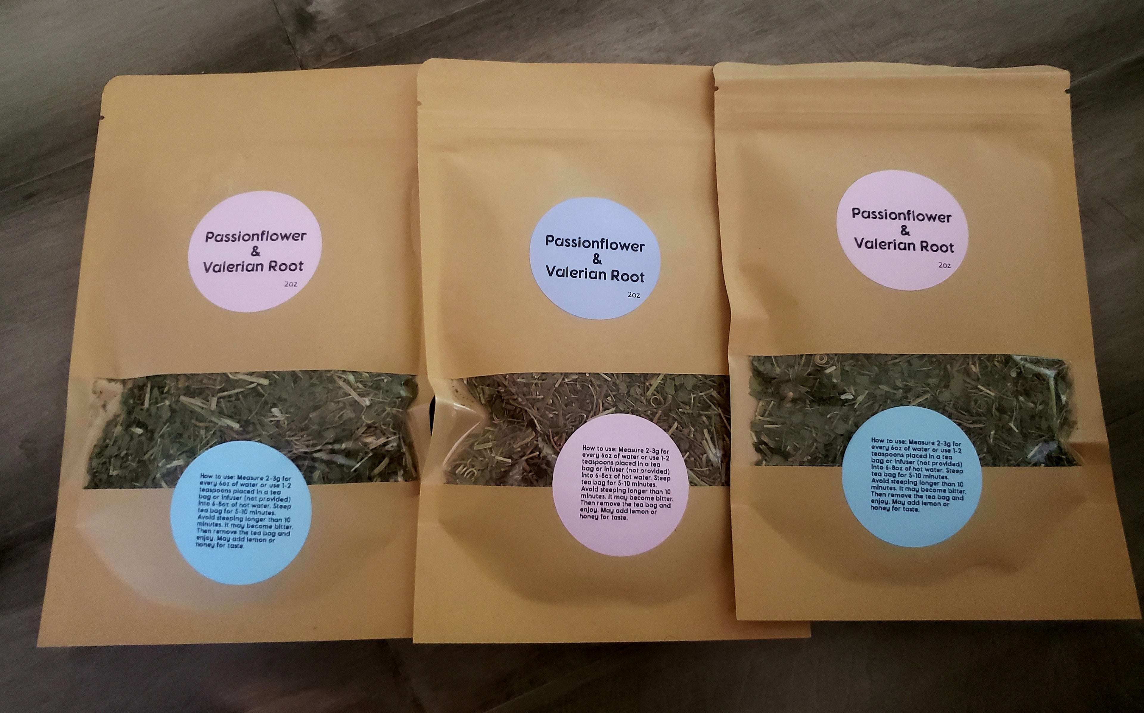 Passionflower & Valerian Root Tea – Deep Sleep Blend