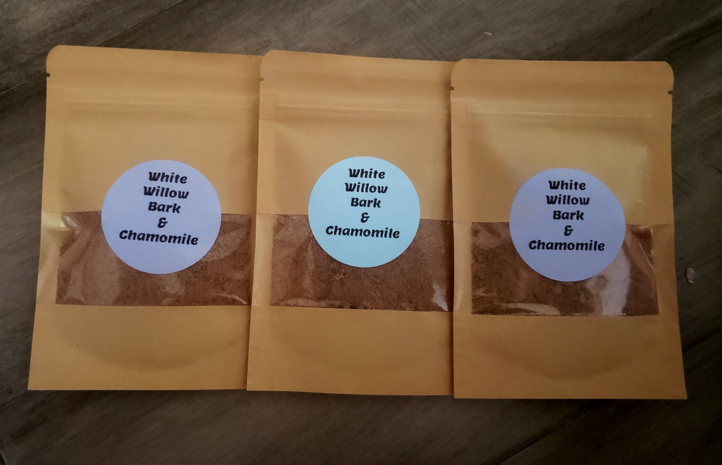 White Willow Bark & Chamomile Tea – Muscle Relaxation Blend