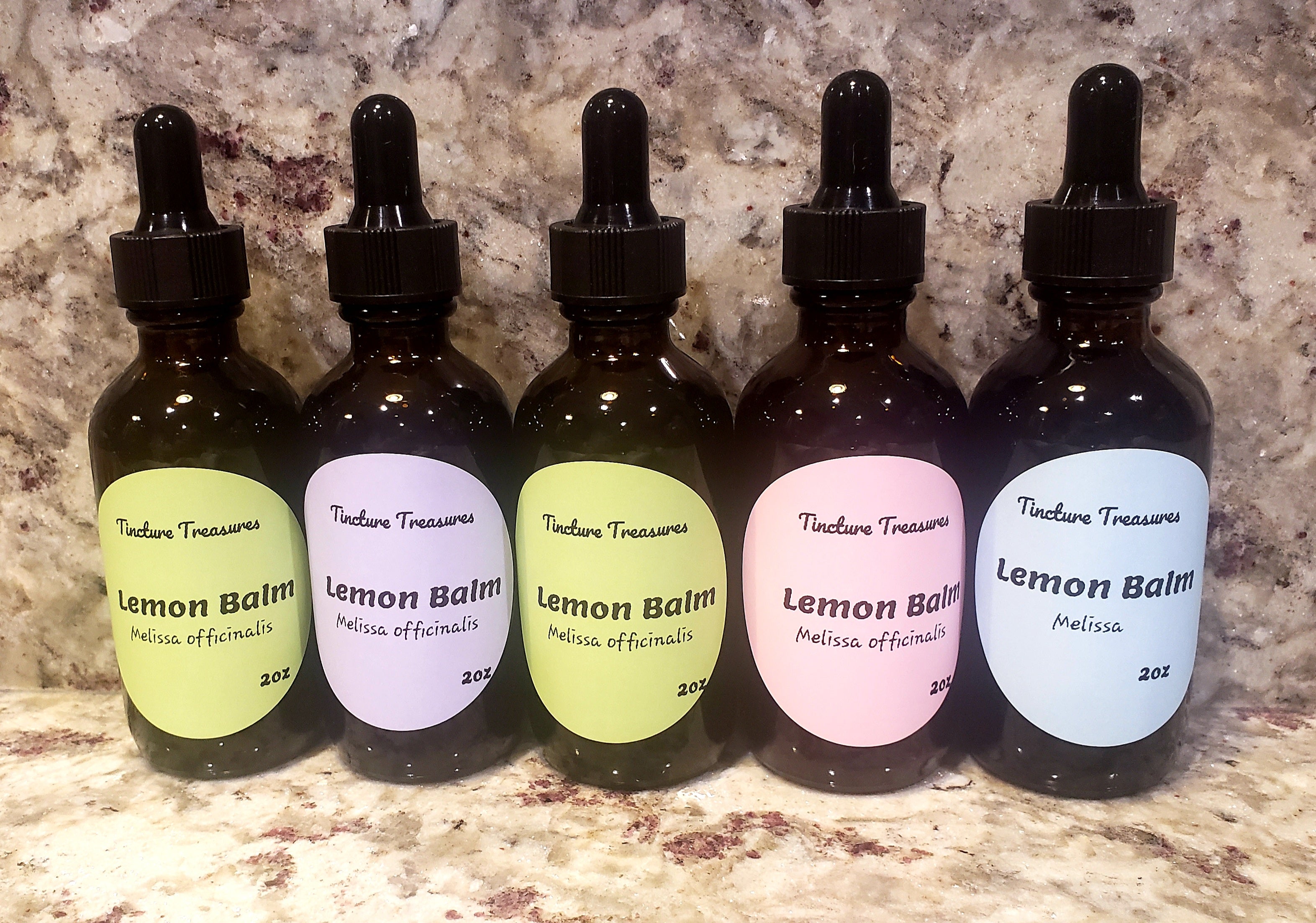 Lemon Balm Tincture - Calm and Focus Blend