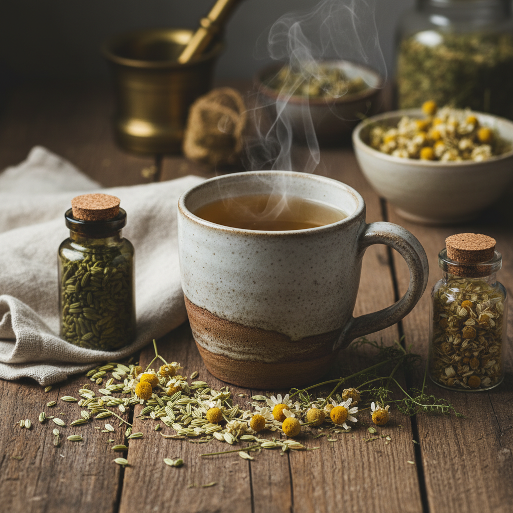 Fennel Seed & Chamomile Tea