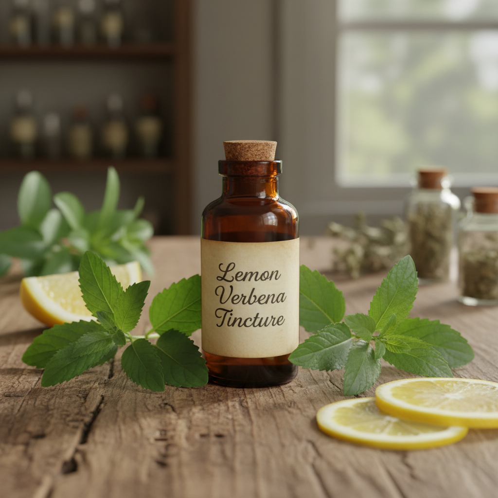 lemon verbena tincture -2 oz- - 1